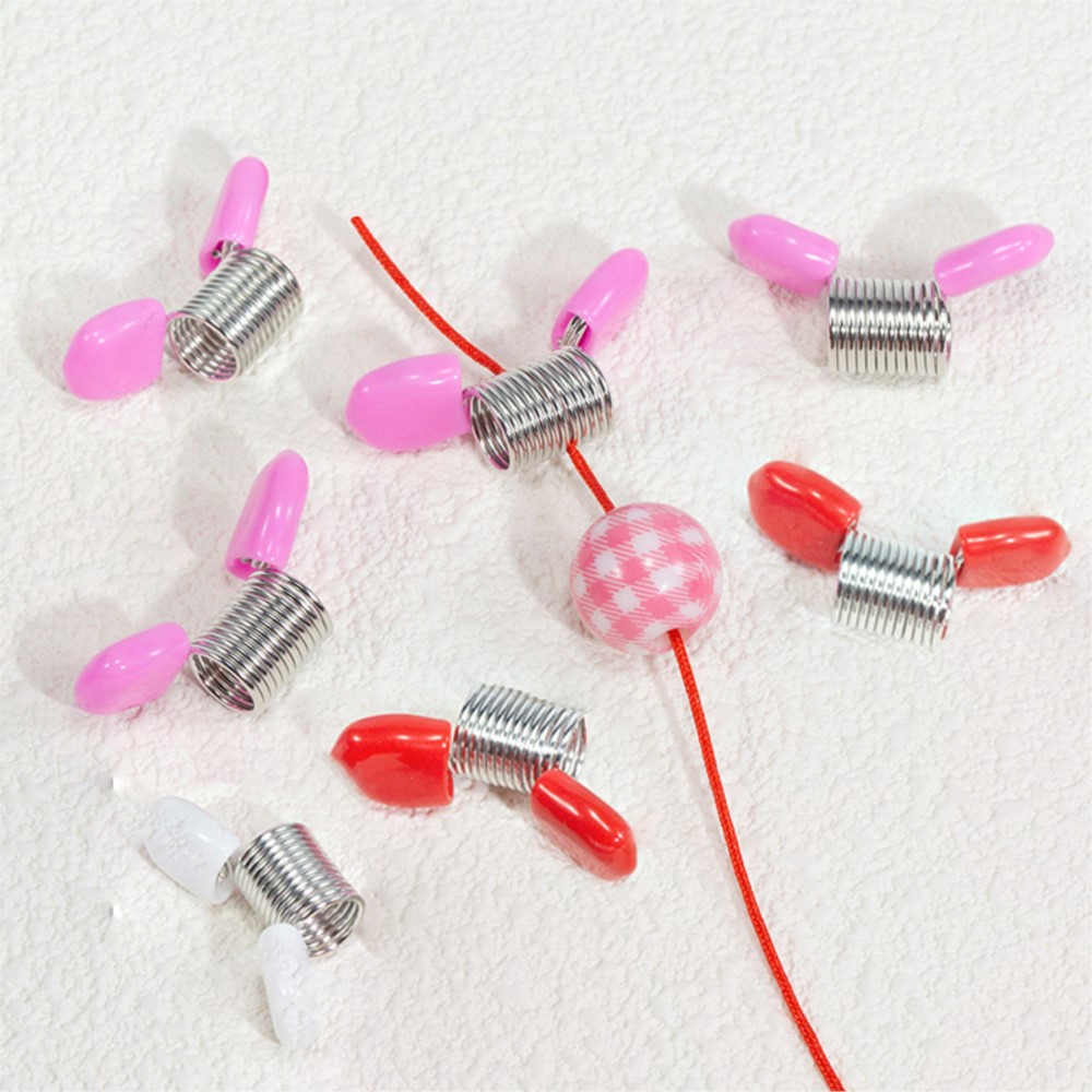 Jewelry Making Techniques - 5pcs Spring Bead Clamps Creative Wire
