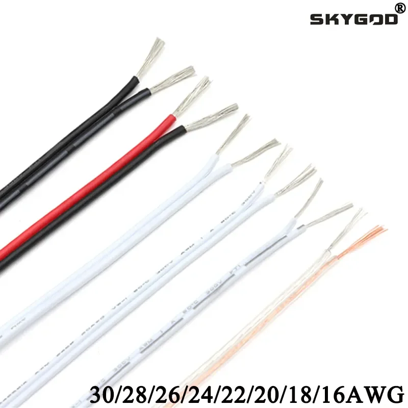Wire 22 Gauge Copper - 2~50m UL2468 Electrical Wire Tinned Copper