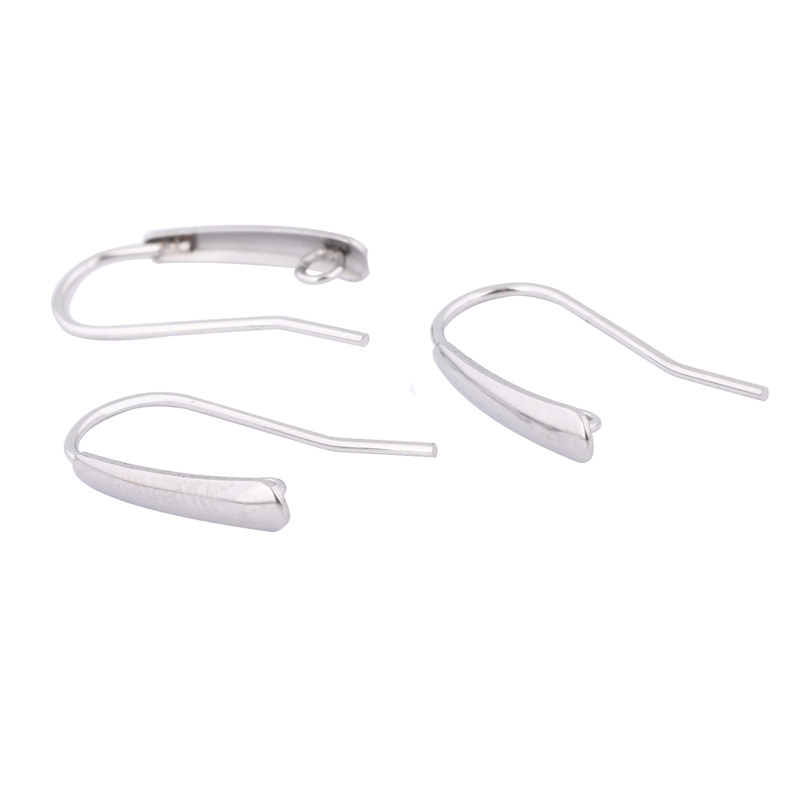 Jewelry Making Loops - 40pcs Stainless Steel Earring Hooks Findings