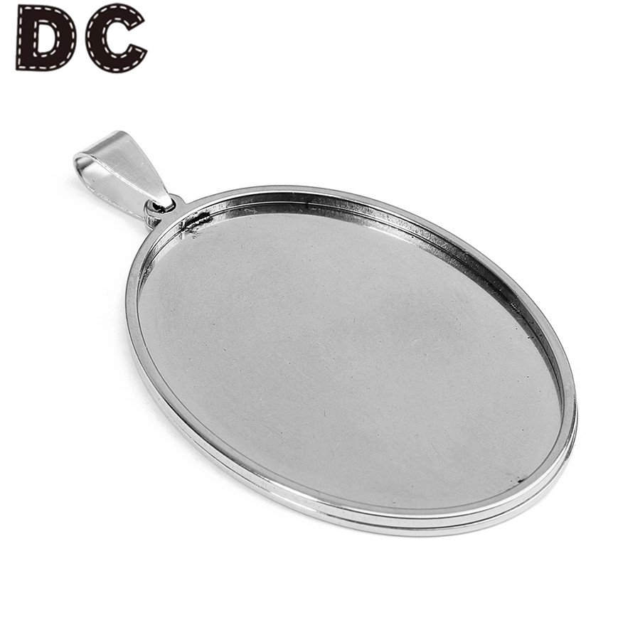 Jewelry Making Dc - DC Light 5pcs Stainless Steel Blank