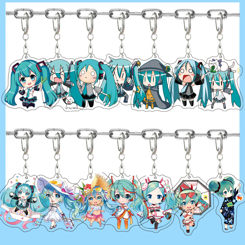 Jewelry Making Resin - Hatsune Miku Anime Acrylic Cute Figure