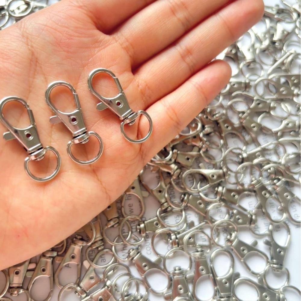 25-200Pcs Metal Swivel Snap Ho - Jewelry Making Kit For Beginners ulasan dan harga