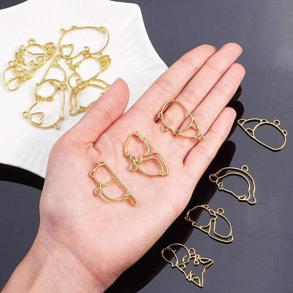 14pcs Hibernator Theme Open Be - Jewelry Making Loops ulasan dan harga