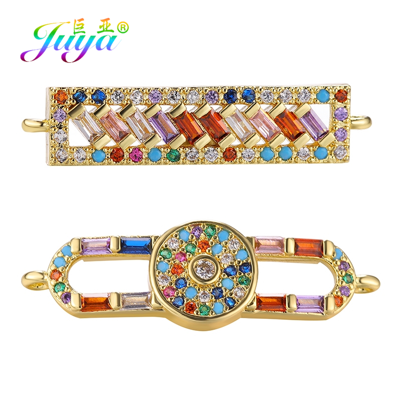 Juya DIY Rainbow Zirconia 18K  - Jewelry Making Loops ulasan dan harga