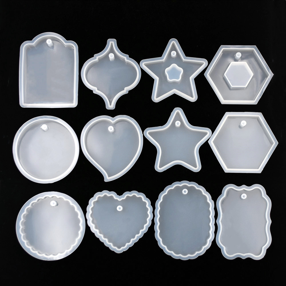 1PC Tag Silicone Mold Resin Si - Jewelry Making Techniques ulasan dan harga