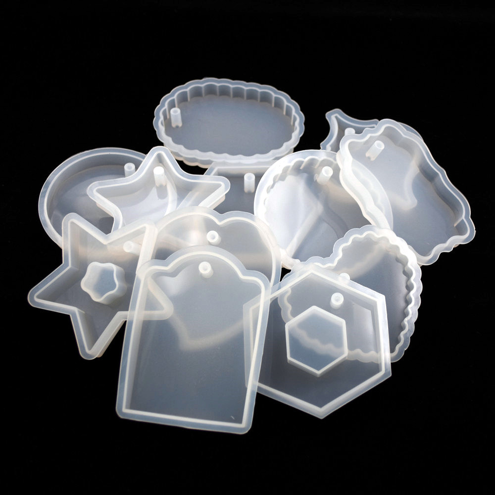 1PC Tag Silicone Mold Resin Si - Jewelry Making Techniques ulasan dan harga