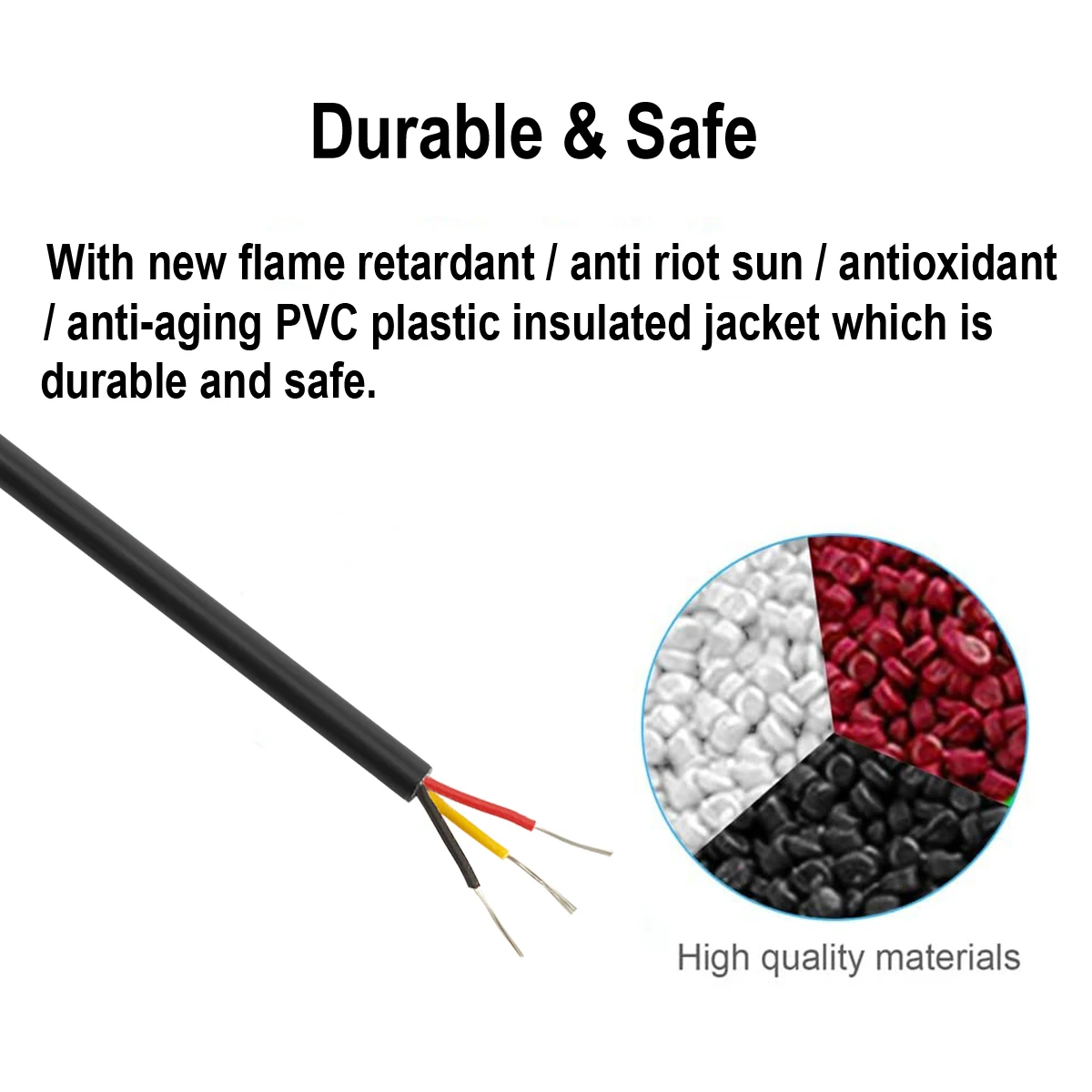 Sheathed Wire Cable 3 Core Ele - Wire 22 Gauge Copper ulasan dan harga