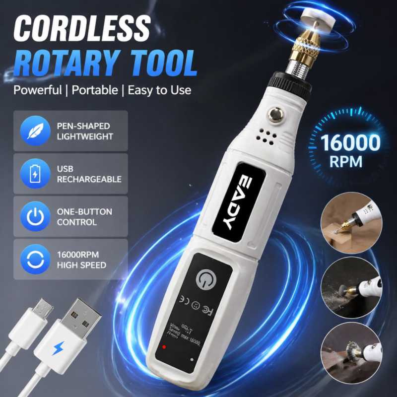 EADY  Cordless Electric Rotary - Jewelry Making Dc ulasan dan harga