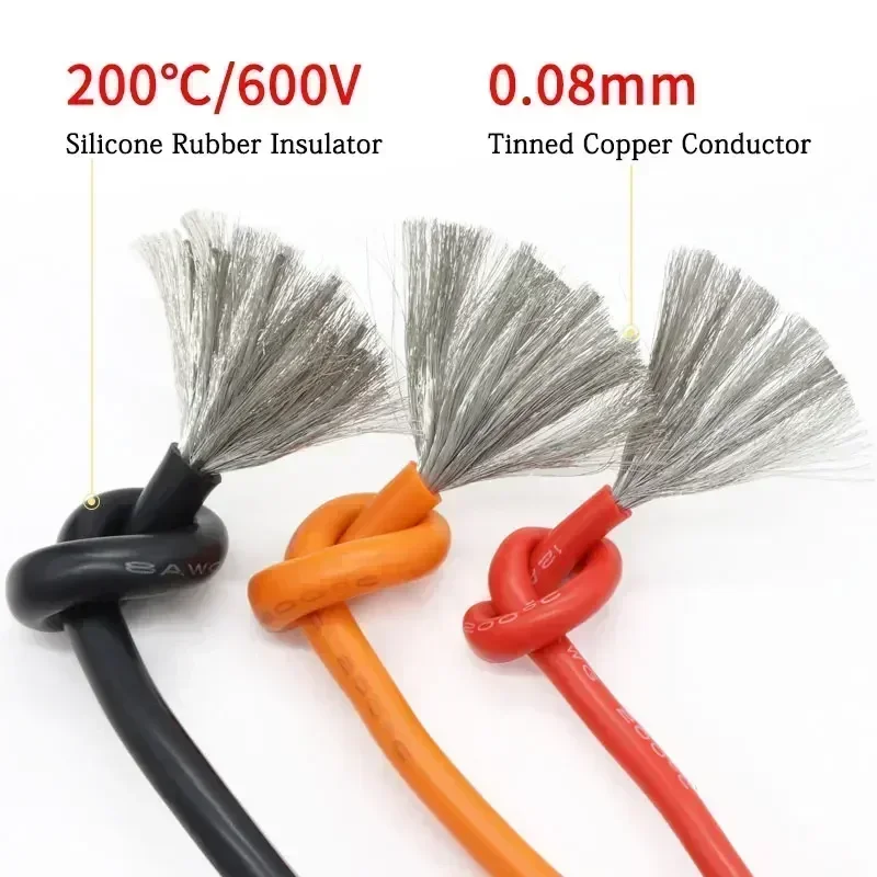 1M/5M Ultra Soft Silicone Wire - Wire 22 Gauge Copper ulasan dan harga