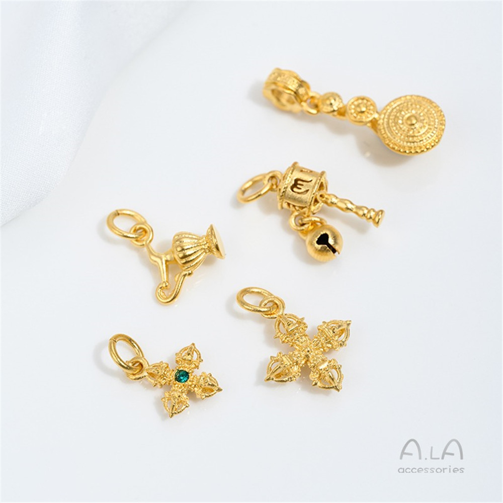 Vietnam Sand Gold Vintage Ruyi - Jewelry Making Vietnam ulasan dan harga