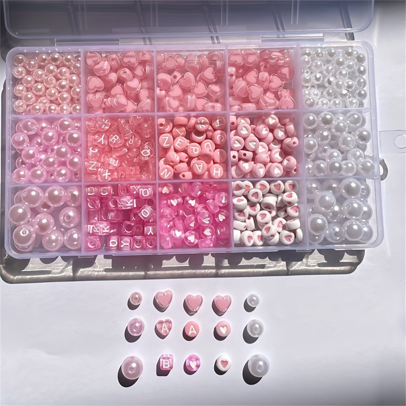 10-piece pink alphabet box, ac - Jewelry Making Kit For Beginners ulasan dan harga