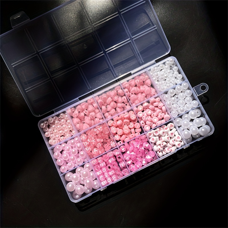 10-piece pink alphabet box, ac - Jewelry Making Kit For Beginners ulasan dan harga