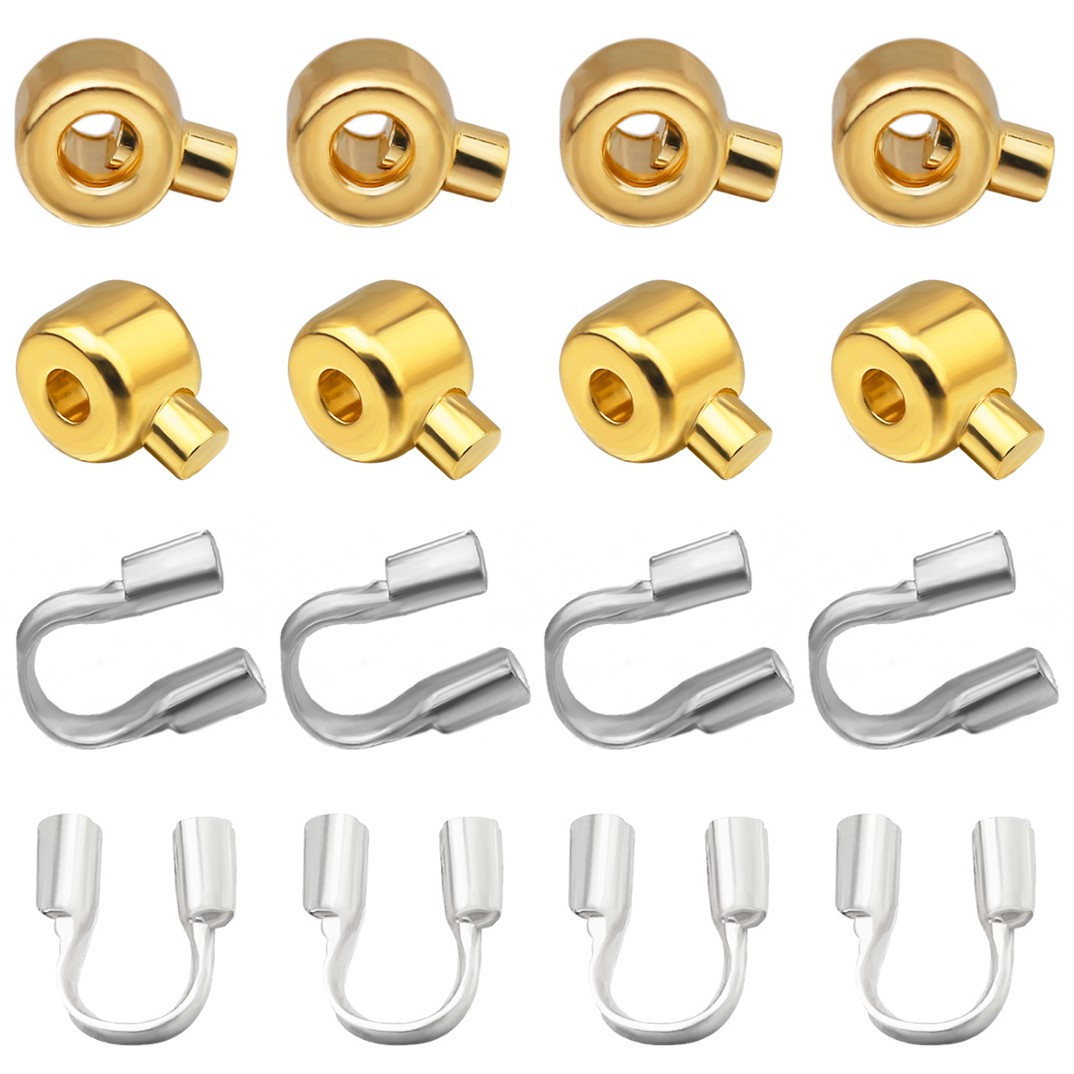 20Pcs Positioning Bead Copper  - Jewelry Making Loops ulasan dan harga