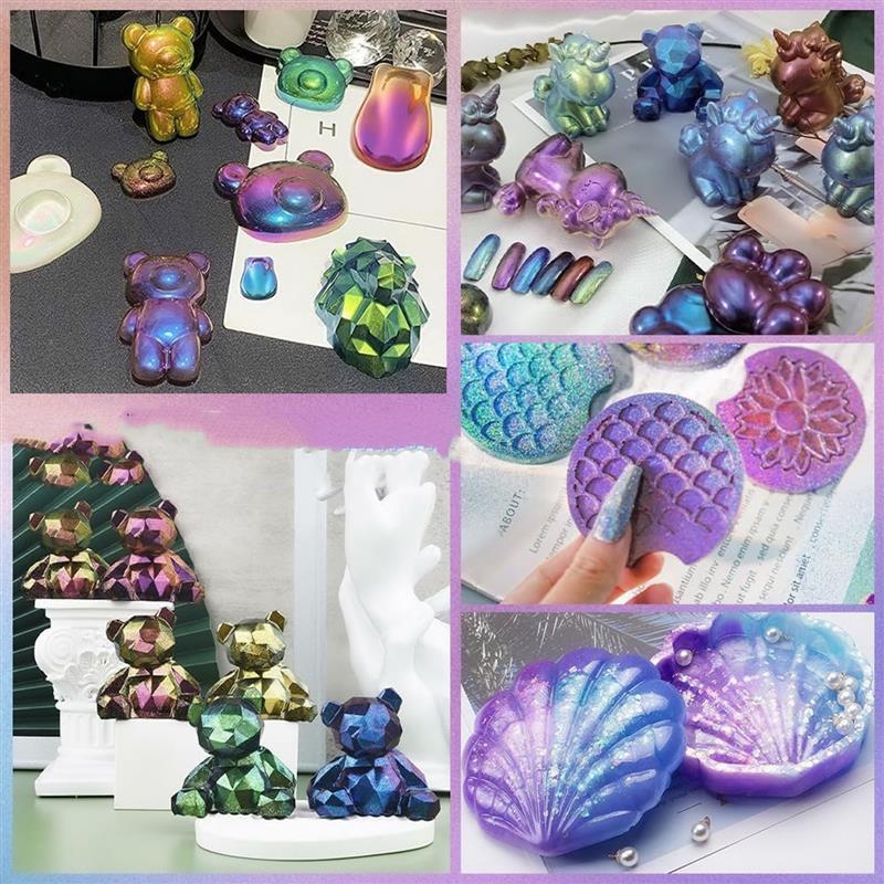 3g Chameleon Mica Powder Epoxy - Jewelry Making Techniques ulasan dan harga