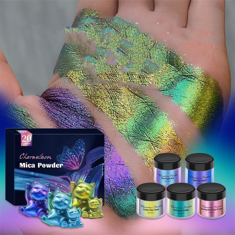 3g Chameleon Mica Powder Epoxy - Jewelry Making Techniques ulasan dan harga