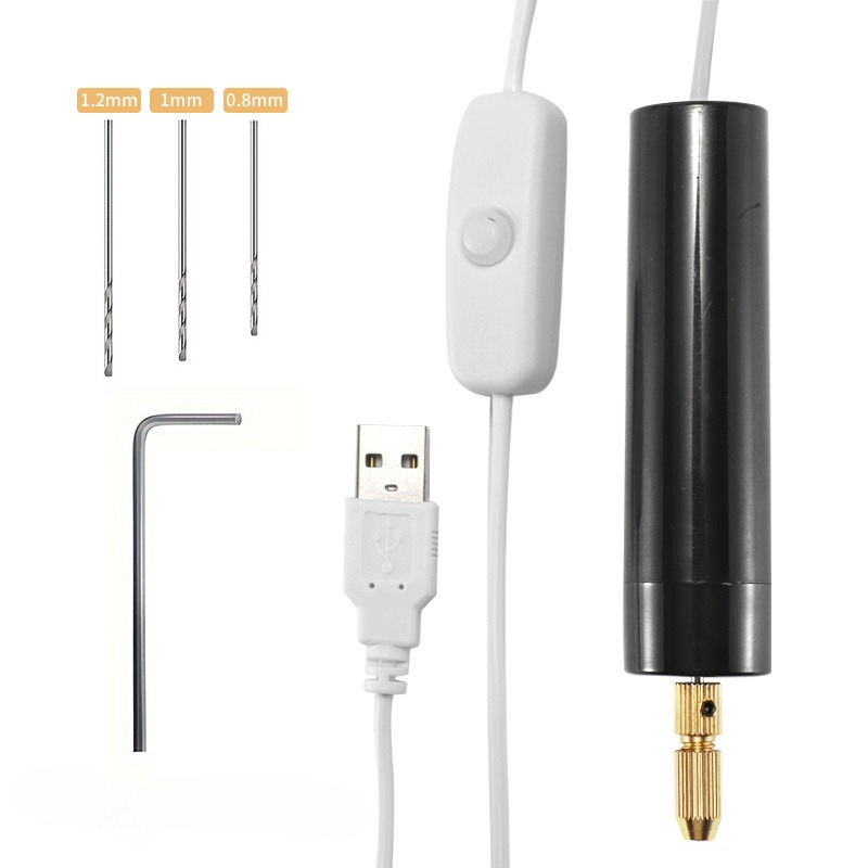 Mini USB Powered Electric Dril - Jewelry Making Dc ulasan dan harga