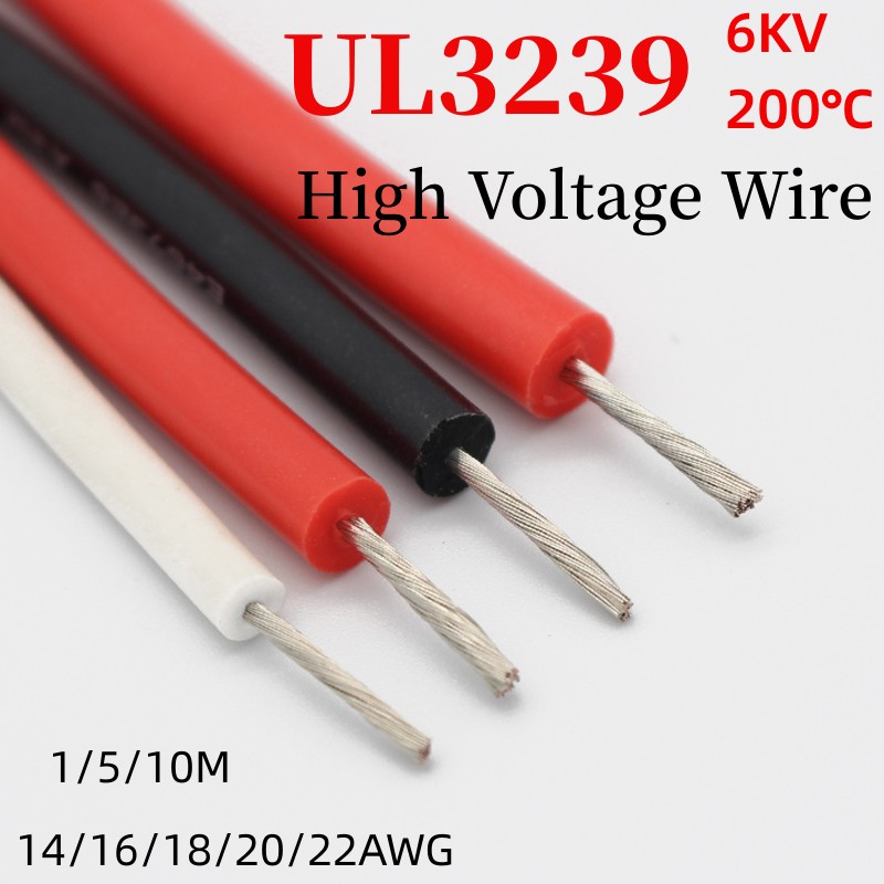 1/5/10M 22 20 18 16 14 AWG UL3 - Wire 22 Gauge Copper ulasan dan harga