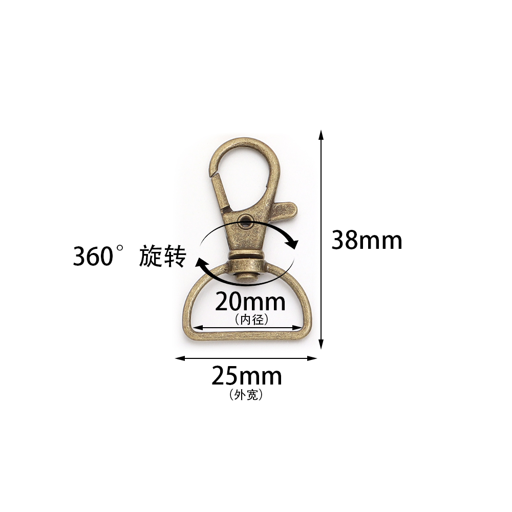 10pcs/lot Metal Swivel Clasps  - Jewelry Making Kit For Beginners ulasan dan harga