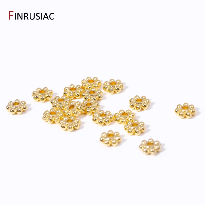 30PCS 4mm/5mm/6mm 14K Real Gol - Jewelry Making Bali ulasan dan harga
