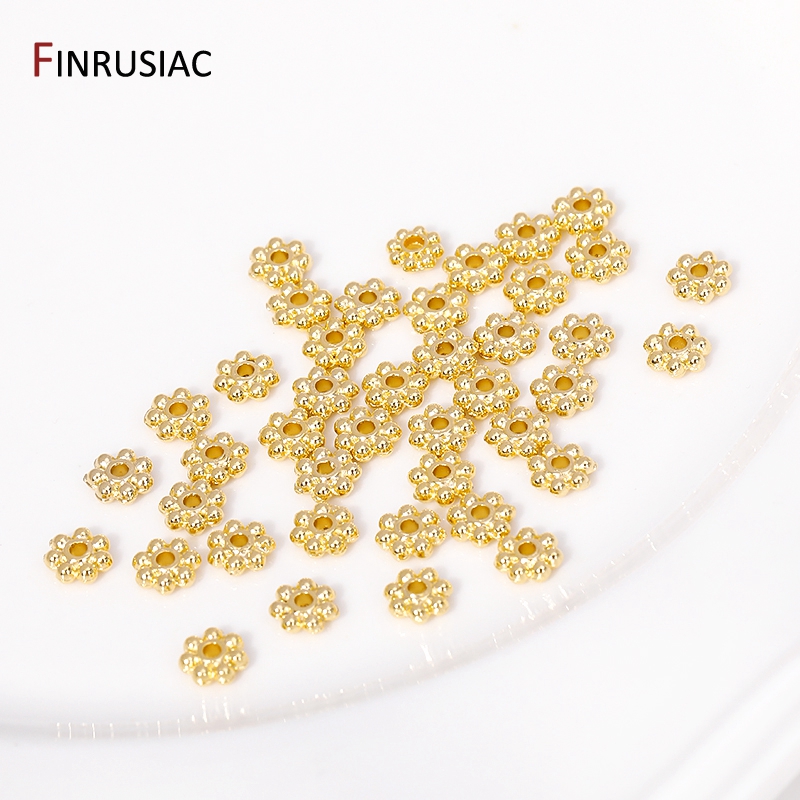 30PCS 4mm/5mm/6mm 14K Real Gol - Jewelry Making Bali ulasan dan harga