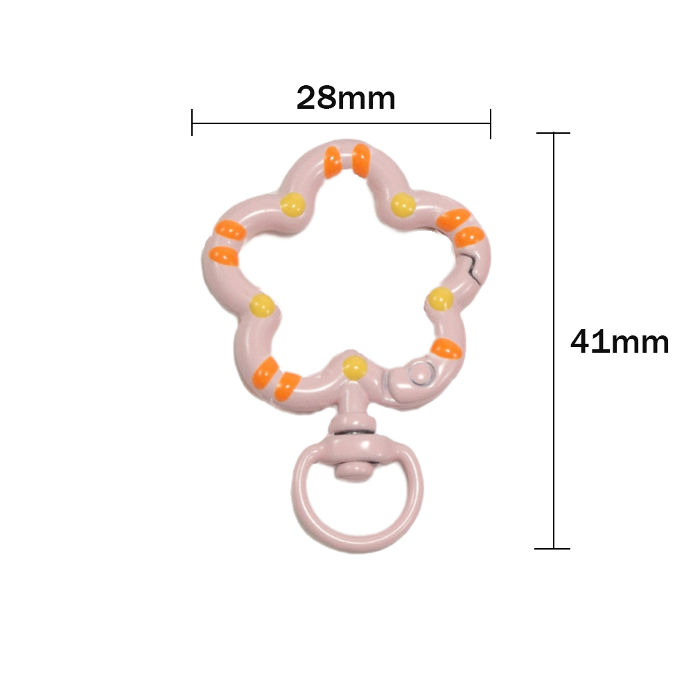 5pcs Flower Metal Lobster Claw - Jewelry Making Kit For Beginners ulasan dan harga