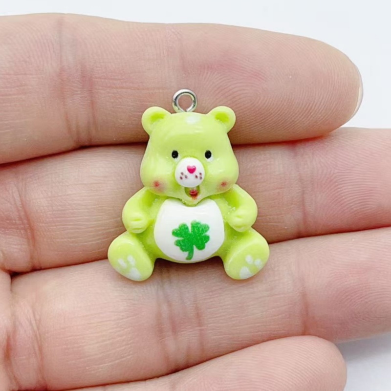 10pcs cartoon animal charm pen - Jewelry Making Resin ulasan dan harga