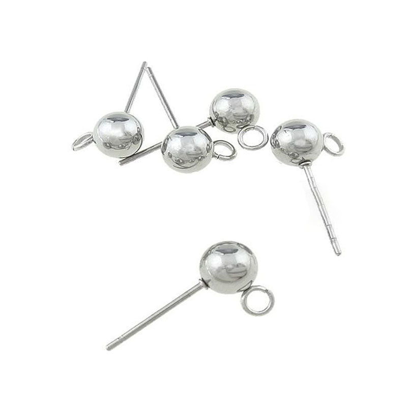 20Pcs Stainless Steel 3/4/5/6/ - Jewelry Making Loops ulasan dan harga