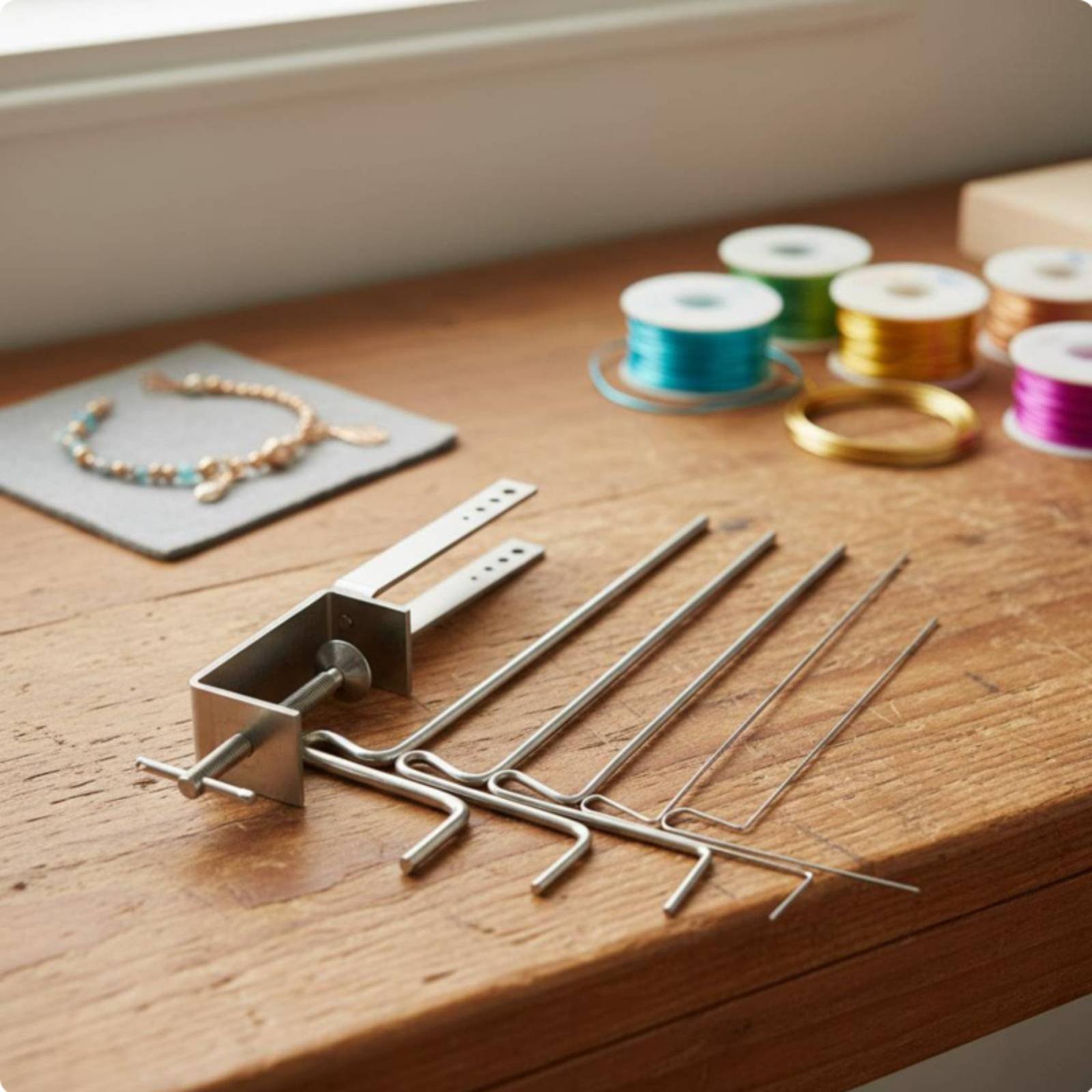 Stepped Wire Looping Rod Sturd - Jewelry Making Loops ulasan dan harga