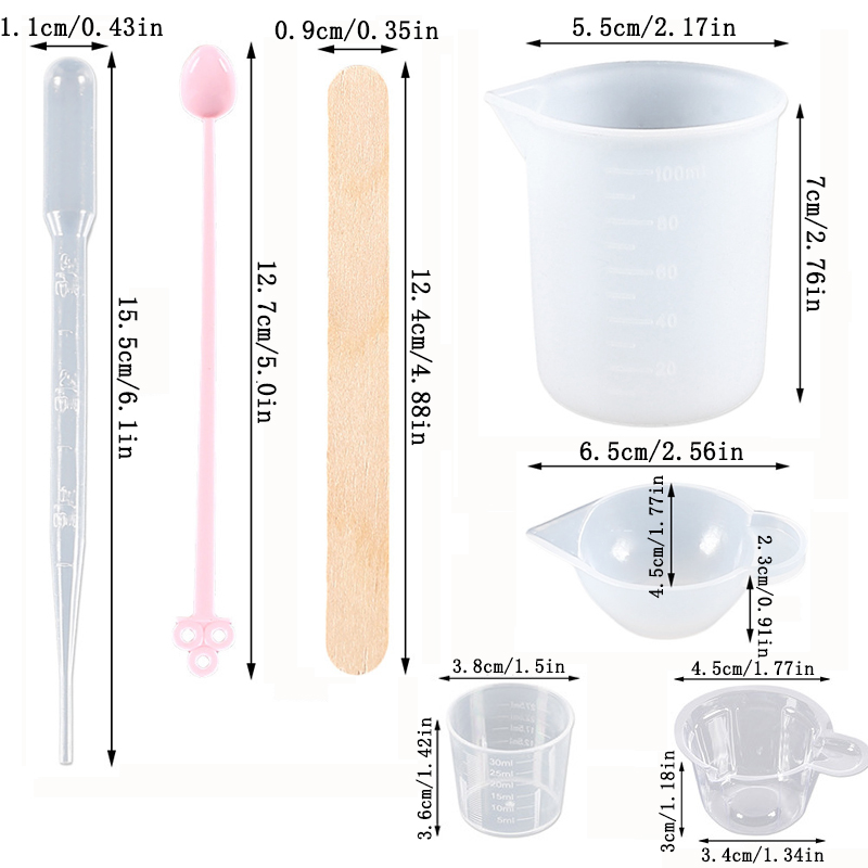 Epoxy Resin Tools Kit Silicone - Jewelry Making Techniques ulasan dan harga