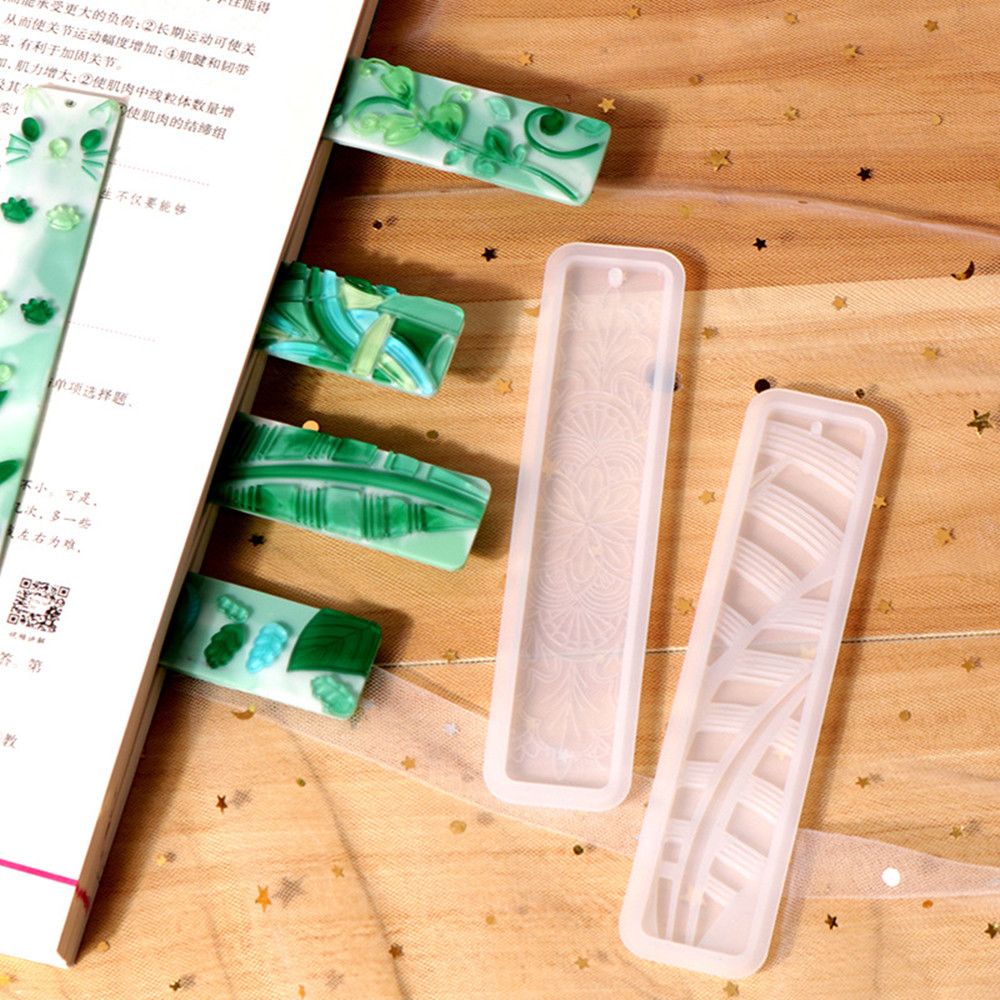 Leaves Bookmark Silicone Mold  - Jewelry Making Techniques ulasan dan harga