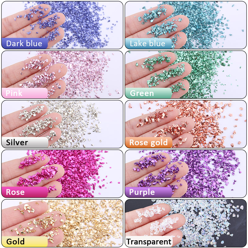Epoxy Resin Colorful Metallic  - Jewelry Making Techniques ulasan dan harga