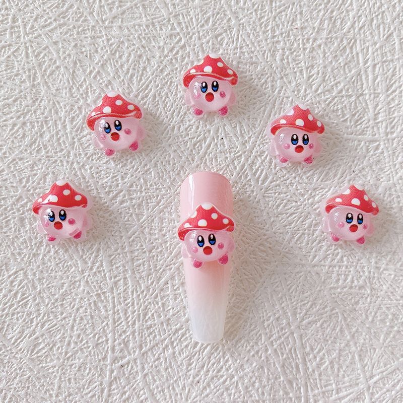 2/10/20pcs Kirby Nail Charms 3 - Jewelry Making Resin ulasan dan harga