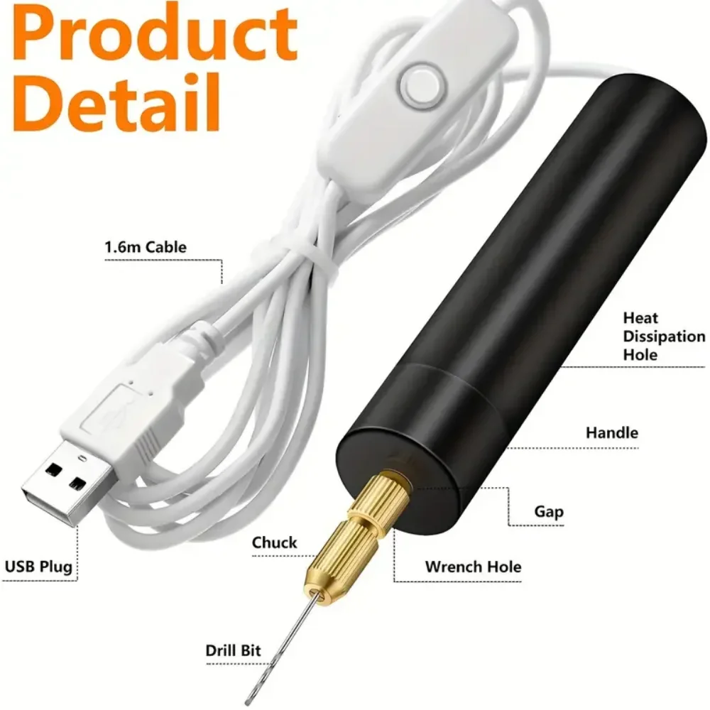Portable Mini Electric Drill U - Jewelry Making Dc ulasan dan harga