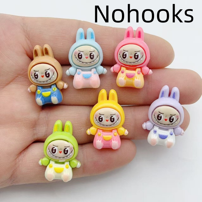 10Pcs Kawaii Rabbit Strawberry - Jewelry Making Resin ulasan dan harga
