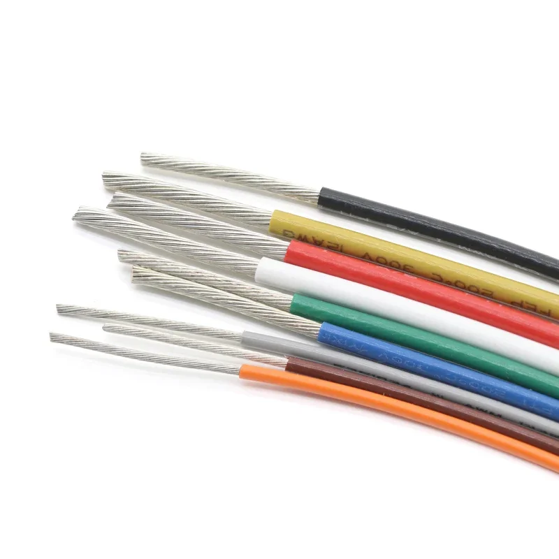 5M/10M UL1332 PTFE Wire 30/28/ - Wire 22 Gauge Copper ulasan dan harga