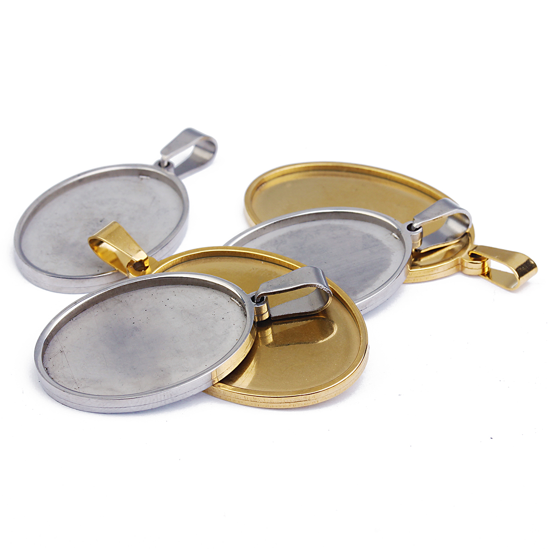 DC Light 5pcs Stainless Steel  - Jewelry Making Dc ulasan dan harga
