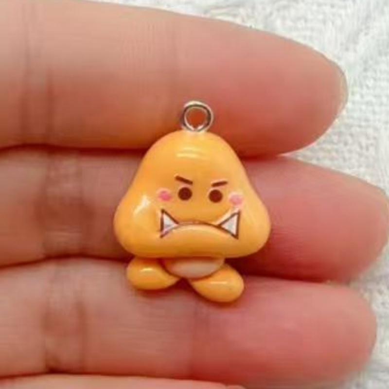 10pcs resin cartoon pendant, D - Jewelry Making Resin ulasan dan harga
