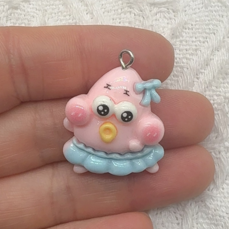 10pcs cartoon resin pendant, D - Jewelry Making Resin ulasan dan harga
