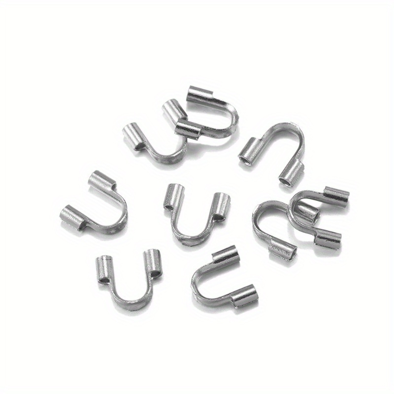 100-300pcs 3X4mm Wire Protecto - Jewelry Making Loops ulasan dan harga