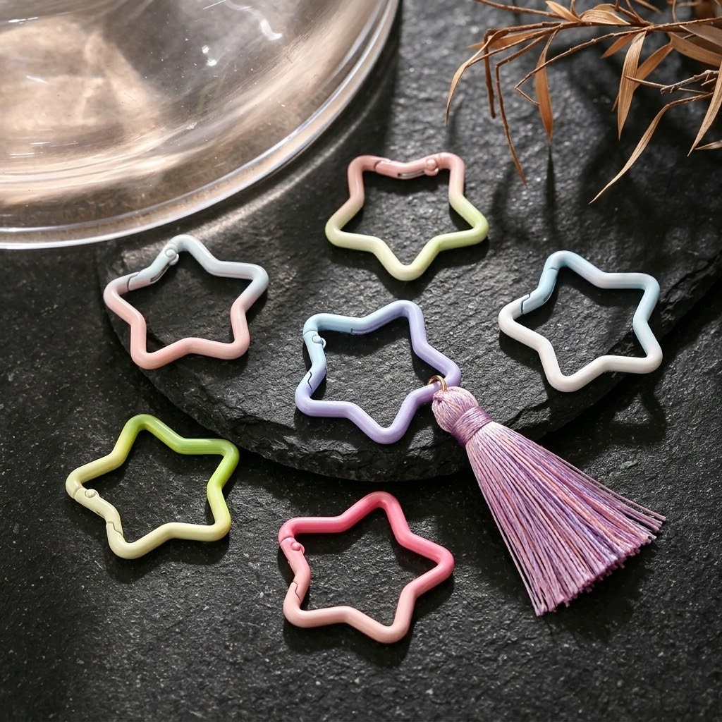 5PCS Gradient Star Shape Sprin - Jewelry Making Kit For Beginners ulasan dan harga